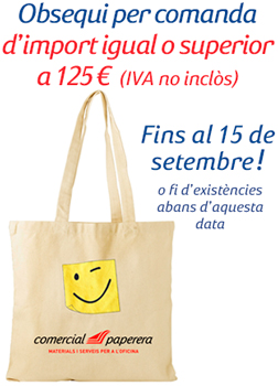 Bossa de nanses Comercial Paperera