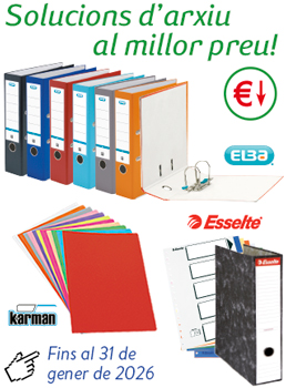 Solucions d'arxiu al millor preu!
