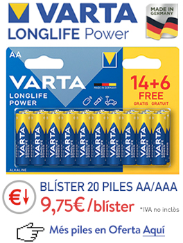 Oferta piles VARTA Longlife Power