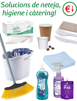 Solucions de neteja, higiene i càtering!