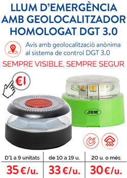 Llum emergència DGT3.0 Geolocalitza homologada