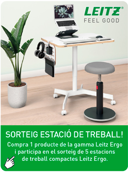 SORTEIG ESTACIÓ DE TREBALL - ERGONOMIA LEITZ