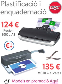Plastifica i enquaderna al millor preu!