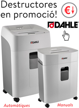 Destructores DAHLE en promoció