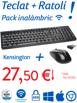 Pack inalàmbric Kensington Pro FIT