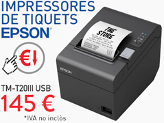 Impressores de tiquets EPSON