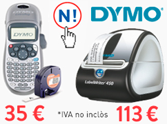 RETOLACIÓ I ETIQUETATGE DYMO