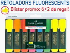 Pack promoció: 6 + 2 de regal!