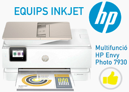 Equips d'impressió HP Inkjet