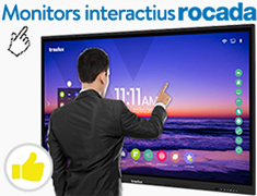 MONITORS INTERACTIUS I EQUIPS VIDEOCONFERÈNCIA