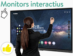 MONITORS INTERACTIUS I EQUIPS VIDEOCONFERÈNCIA