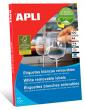 Etiquetes removibles APLI<br>Caixa 100f - Varies mides