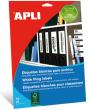 Etiquetes adhesives APLI arxivadors - Varies mides