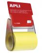  
Dispensador transparent de notes adhesives.
Rotlle mida 60 mm x 10 m.