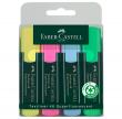  
 
Blister 4 retoladors fluorescents Faber-Castell. Retoladors de color  s...