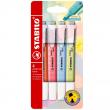 Retolador fluor STABILO Swing Pastel Fosc - 4u.