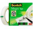 Cinta adhesiva invisible Scotch Magic Tape retolable.
33m de cinta.