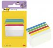  
Blíster de 24 pestanyes planes de film adhesives rígides. 
6 per color. A...