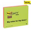 Bloc de notes Super Sticky amb adhesiu superfort, apte per a totes les superfíc...