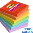 Bloc de notes POST-IT Super Sticky amb adhesiu superfort apte per a totes les su...