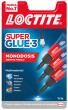 Loctite Super Glue-3. Mini Trio, 3 tubs d'1 g.