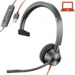 Auricular amb cable Plantronics Blackwire 3310 monoaural.
- Àudio de banda amp...