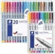 Retoladors colors Fineliner STAEDTLER - 10/20/40u