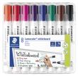 Retolador pissarra blanca STAEDTLER Lumocolor 351 traç 2 mm.
Blíster de 8 col...