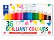 LLapis de colors Staedtler de fusta FSC. 
Forma triangular. Mina resistent amb ...