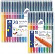 Retoladors de colors Staedtler Triplus. Forma triangular amb punta 1 mm Ø. Cap...