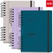Agenda ESPIRAL BASIC CALM Plus Setmana Vista horitzontal.  Tapes dures de cartr...