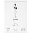 Bloc de dibuix en espiral  SM-LT per a esbossos. 100 fulls de 80 g. Ideal per a ...