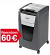 Destructora REXEL AUTO+ 300X. Funcionament silenciós. Apagat i lubrificació au...