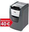 Destructora REXEL OPTIMUM AutoFeed 150X per a l'oficina.
- Boca d'entrada 22 cm...