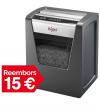 Destructora REXEL Momentum X415 per a l'oficina.
- Boca d'entrada 22,3 cm.
- C...