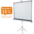 Pantalla projecció trípode<br> Varies mides