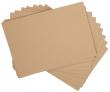 Cartolina kraft. Tapes de cartolina kraft per a les portades i contraportades.
...