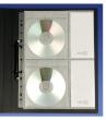 Fundes A4 per a 4 CD/DVD. Interior de niló i etiqueta lateral. 
Pack 5 unitats...