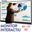 Monitor interactiu Traulux d’alta resolució 4K Ultra HD (3.840 x 2.160 px). ...