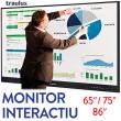 Monitor interactiu Traulux d’alta resolució 4K Ultra HD (3.840 x 2.160 px). 
...
