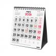 Calendari de sobretaula amb números grans. Enquadernat amb espiral.
Paper de 1...