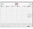Calendari “vade” espiral de sobretaula Setmana Vista.
Paper de 90 g. Idioma...