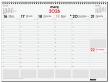 Calendari “vade” espiral de sobretaula Setmana Vista.
Paper de 90 g. Idioma...