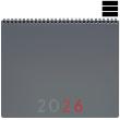 Agenda PLANIFICADOR Mes Vista + notes. Tapes semiflexibles de polipropilè i esp...