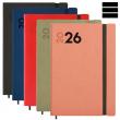 Agenda MARA Setmana Vista horitzontal.  Tapes  semiflexibles de material sint&eg...