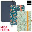 Agenda MÍNIMAL Textura Dia Pàgina.   Tapes dures    de cartró folrat de mater...