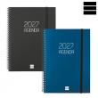 Agenda OPAQUE Setmana Vista vertical.  Tapes semiflexibles de polipropilè  opac...