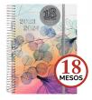 Agenda Espiral 18 MESOS 2023-2024.
2 Dies Pàgina. Tapes flexibles de plàstic....