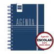 Agenda Mini Institut amb tapa de polipropilè i espiral. Paper 80 g Dia Pàgina ...