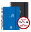 Agenda Espir amb tapa de polipropilè i espiral.
Paper 70 g Dia Pàgina i 80 g ...